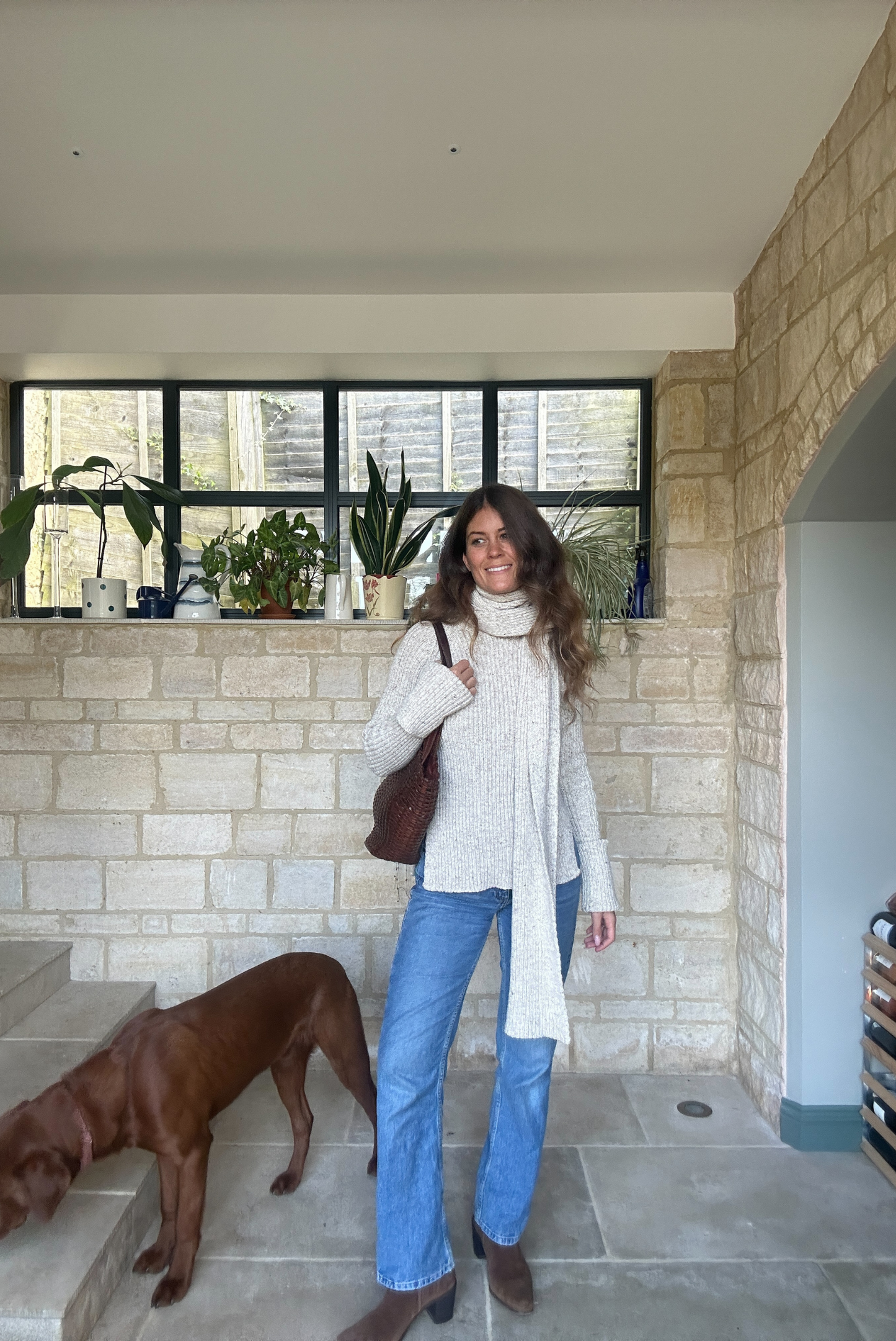Weekend Max Mara Knit Jumper & Matching Scarf