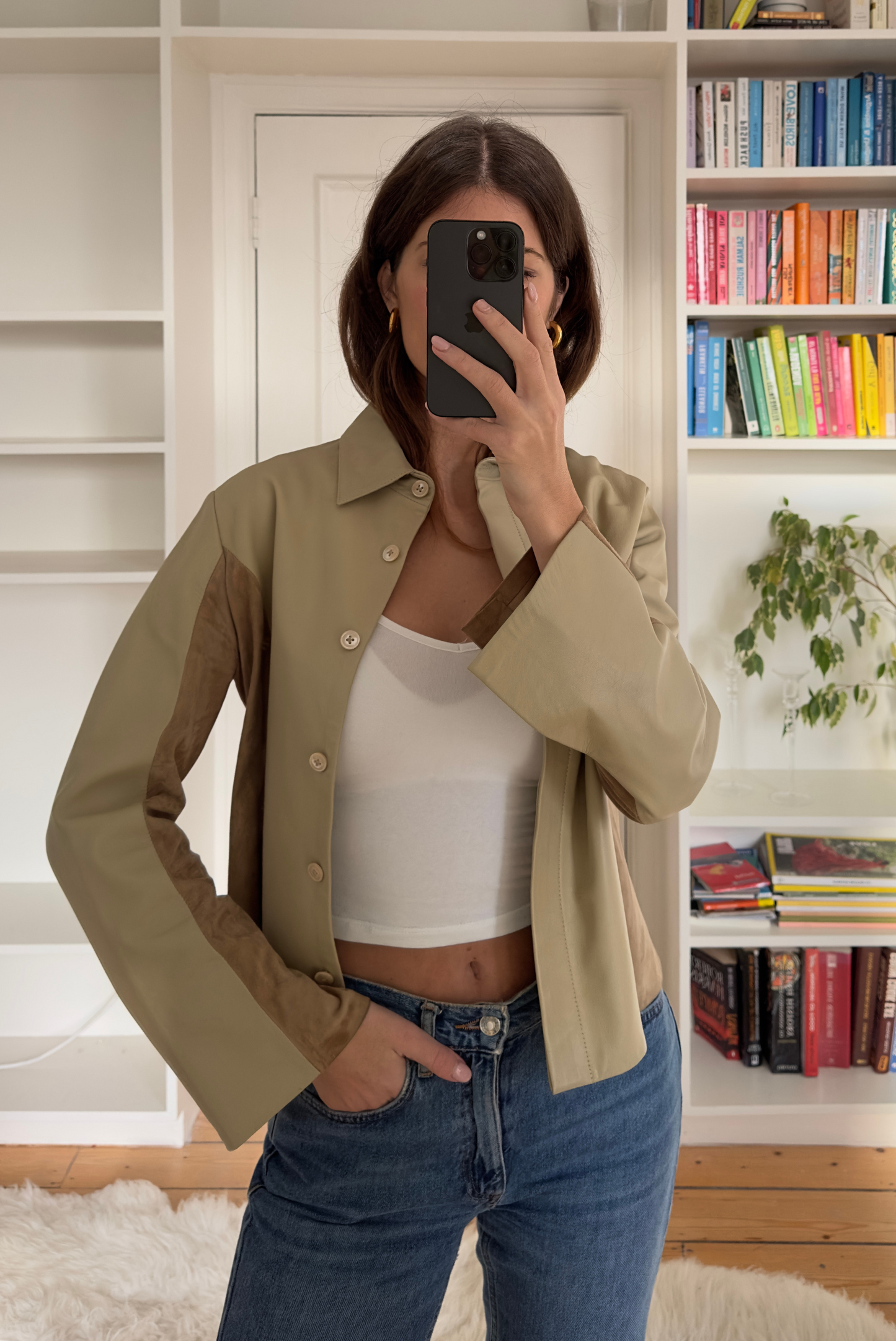 Leather and Suede Jacket
