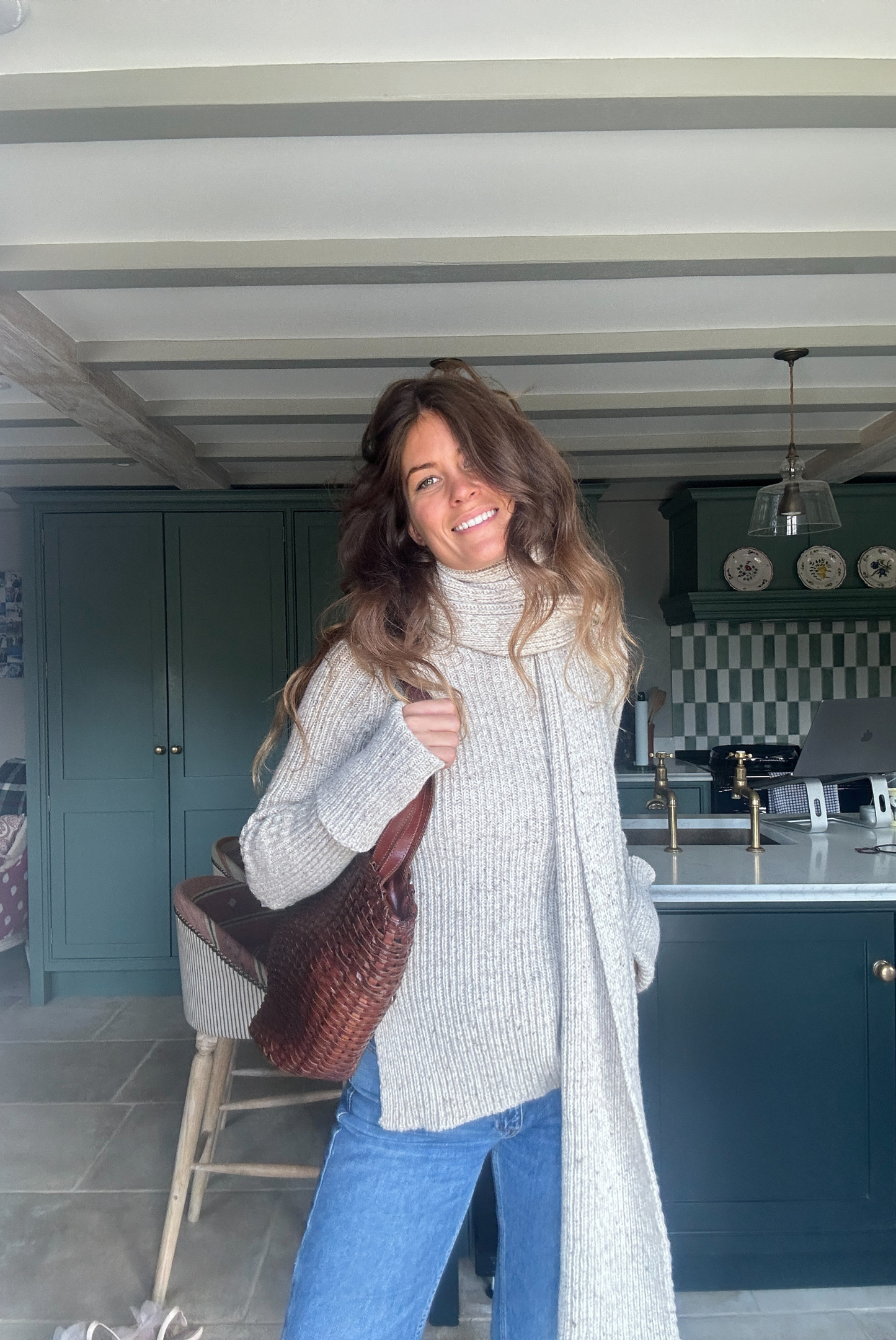Weekend Max Mara Knit Jumper & Matching Scarf